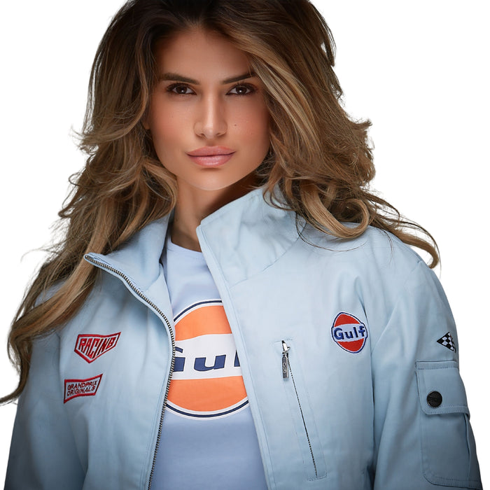 Sebring Lady Racer Jacket in Gulf Blue