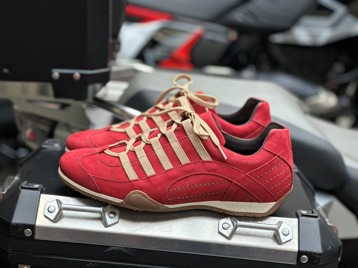 Men's GrandPrix Sneaker in Corsa Rosso