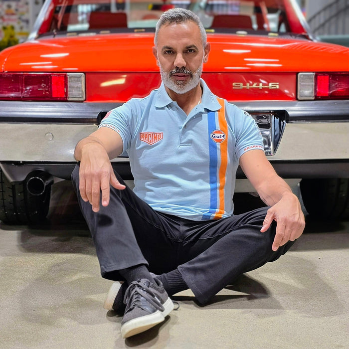 Gulf Roadmaster Polo in Gulf Blue