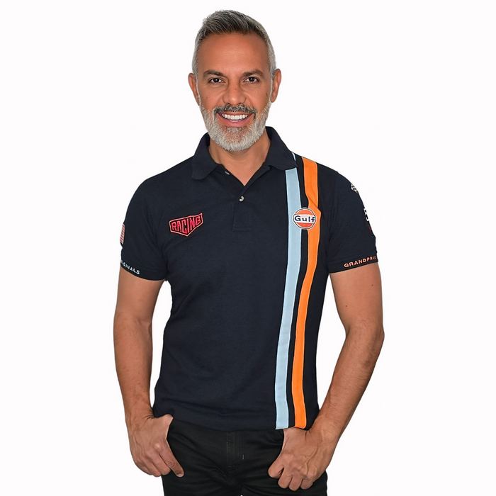Gulf Roadmaster Polo in Navy