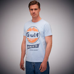 Gulf Racing Oil T-Shirt in Gulf Blue