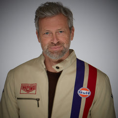 Gulf Roadmaster Cotton Jacket in Sand