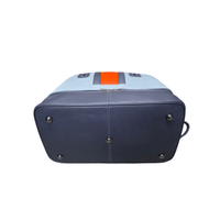 Gulf Leather Track Sport XT Dual-Compartment Bag in Heritage Blue