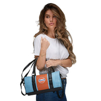 Women's Gulf Leather Pop-the-Clutch Handbag in Gulf Blue