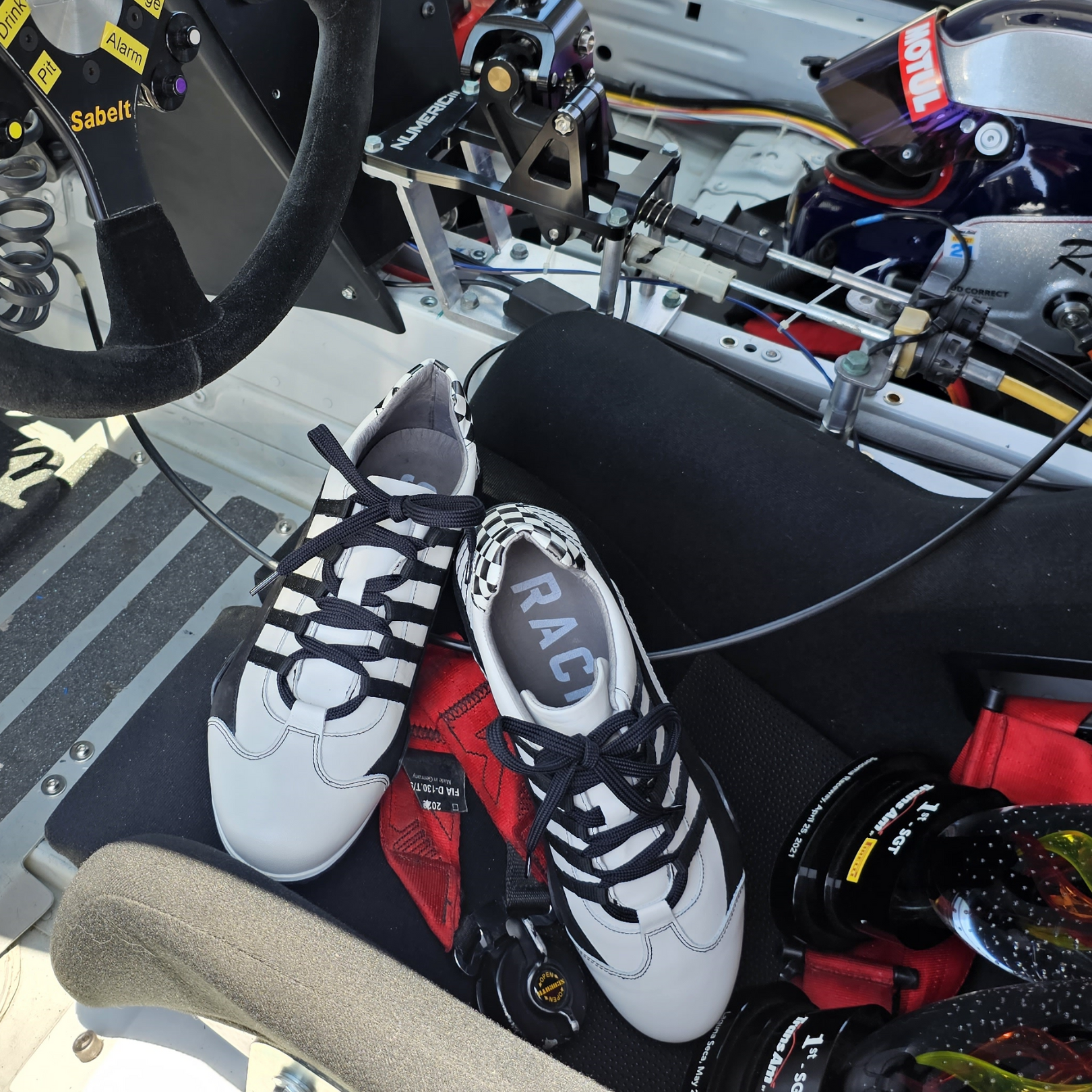 Checkered flag shoes Clearance