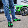 **NEW** Men's Racing Sneaker in Green Hell (Bright Green and Black)