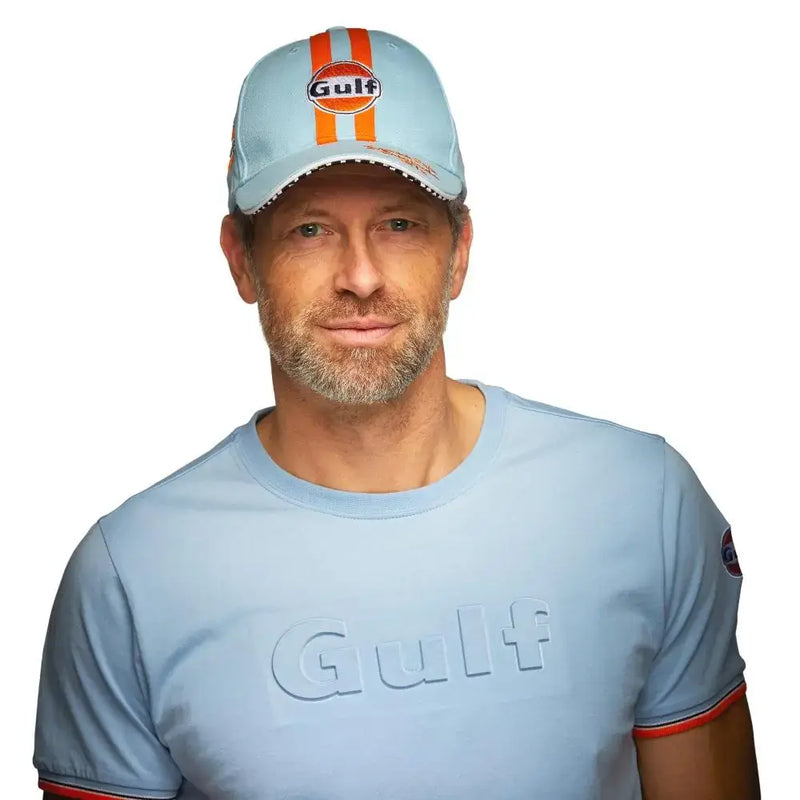 Gulf 1970 Baseball Cap / Hat in Gulf Blue