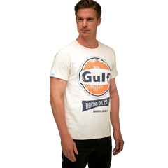 Gulf Racing Oil T-Shirt in Cream