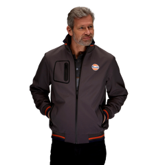 Gulf Softshell Jacket in Graphite Gray