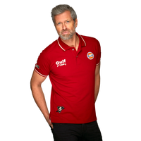 Gulf Vintage Polo in Merlot
