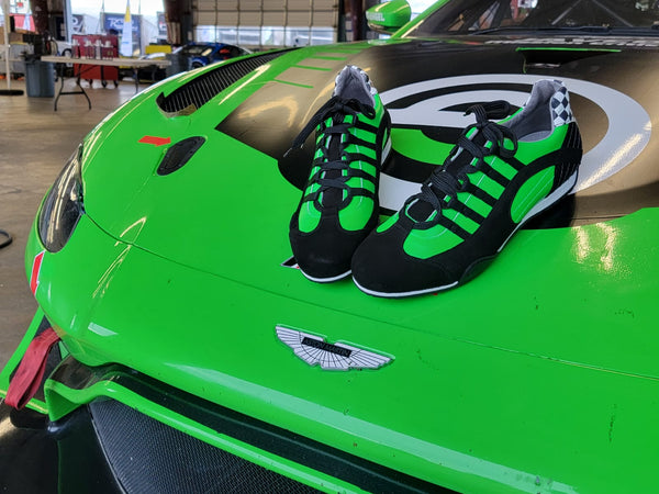 **NEW** Men's Racing Sneaker in Green Hell (Bright Green and Black)