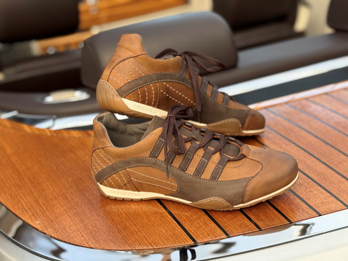 Men's GrandPrix Sneaker in Cognac