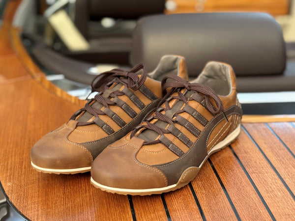 Men's GrandPrix Sneaker in Cognac