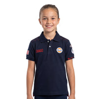 Kids Gulf Polo in Navy