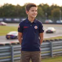 Kids Gulf Polo in Navy
