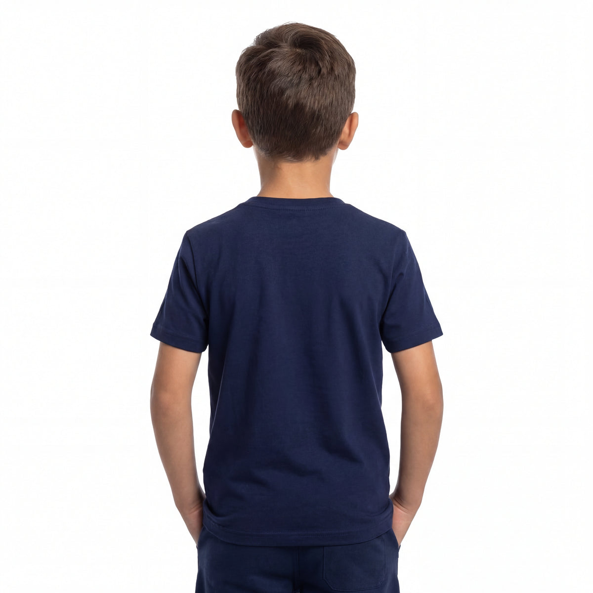Kids Gulf Striped T-Shirt in Navy