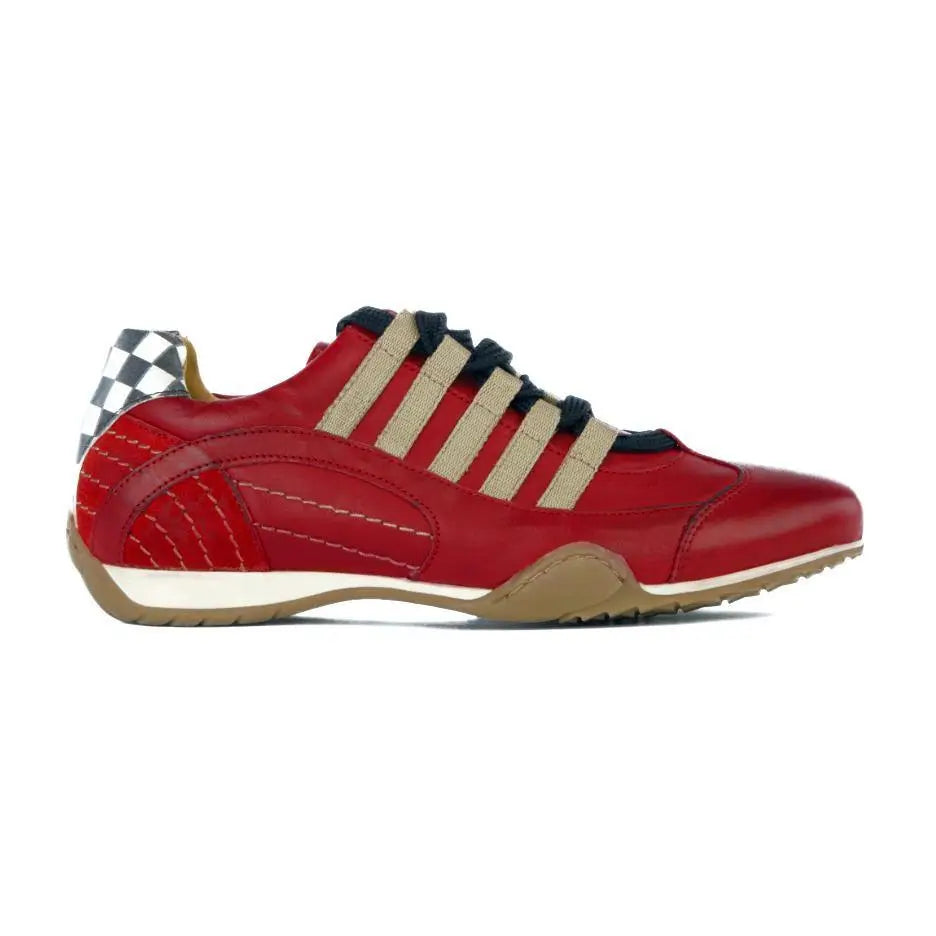 Alicegana Scarpe Da Tennis Donna - Leggere, Antiscivolo, Traspiranti - Rosso, 41 EU