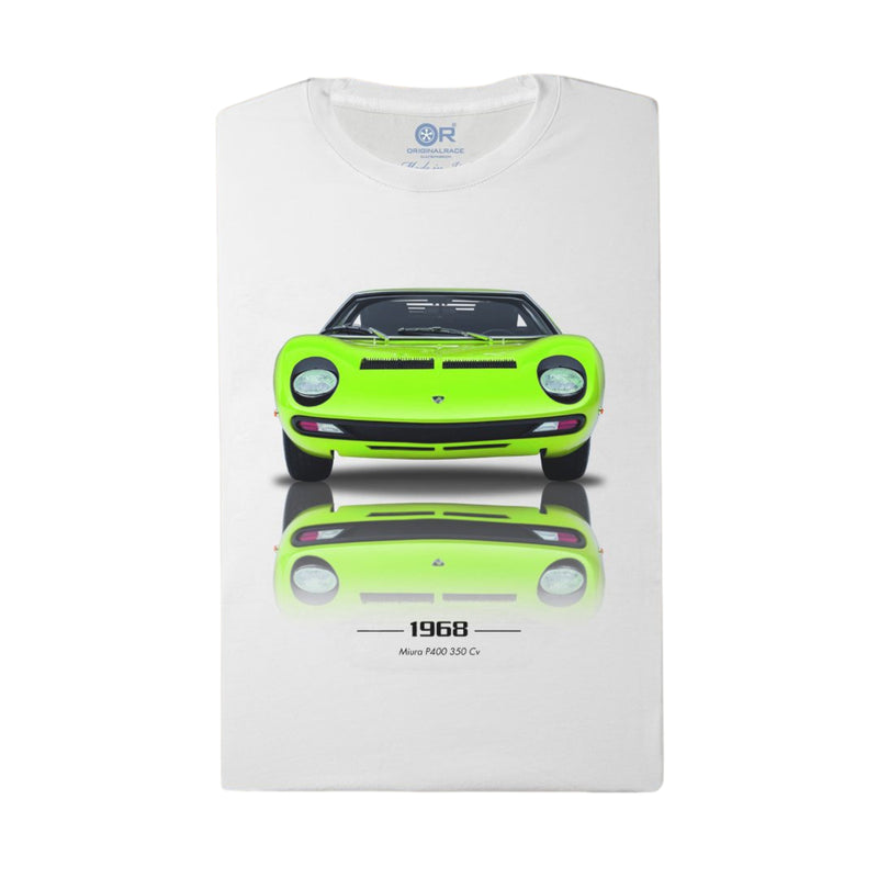 **NEW ** ORC Lamborghini Miura Shirt in White