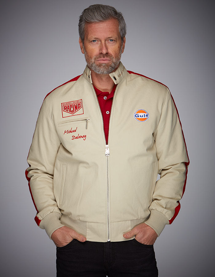 Gulf MD Bomber Jacket in Sand