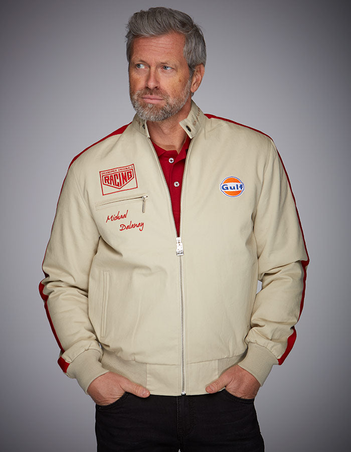Gulf MD Bomber Jacket in Sand