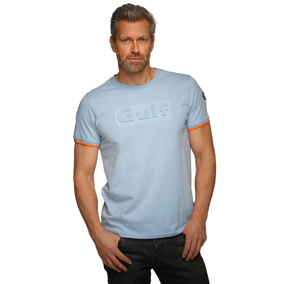 **NEW** Gulf 3D T-Shirt in Light Blue