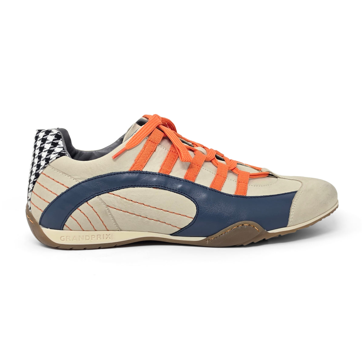 Men's Racing Sneaker in Racing Oil (Pepita Edition)