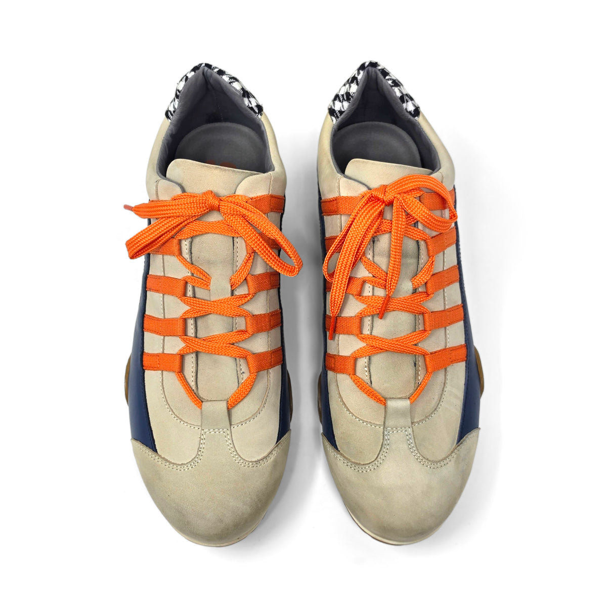 Men's Racing Sneaker in Racing Oil (Pepita Edition)