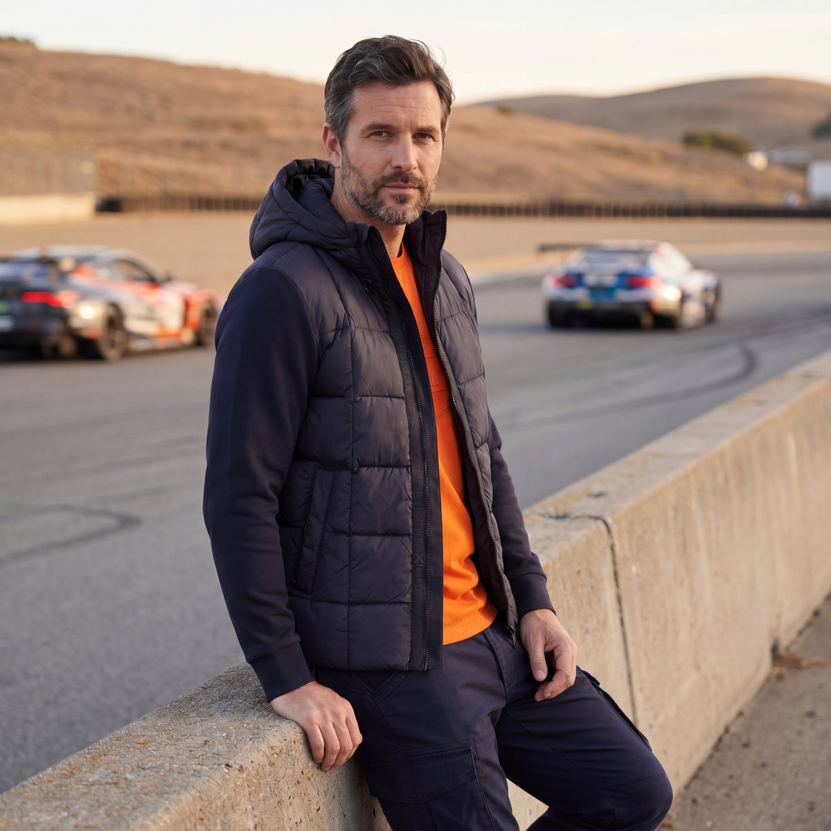 Road & Race Jacket in Navy