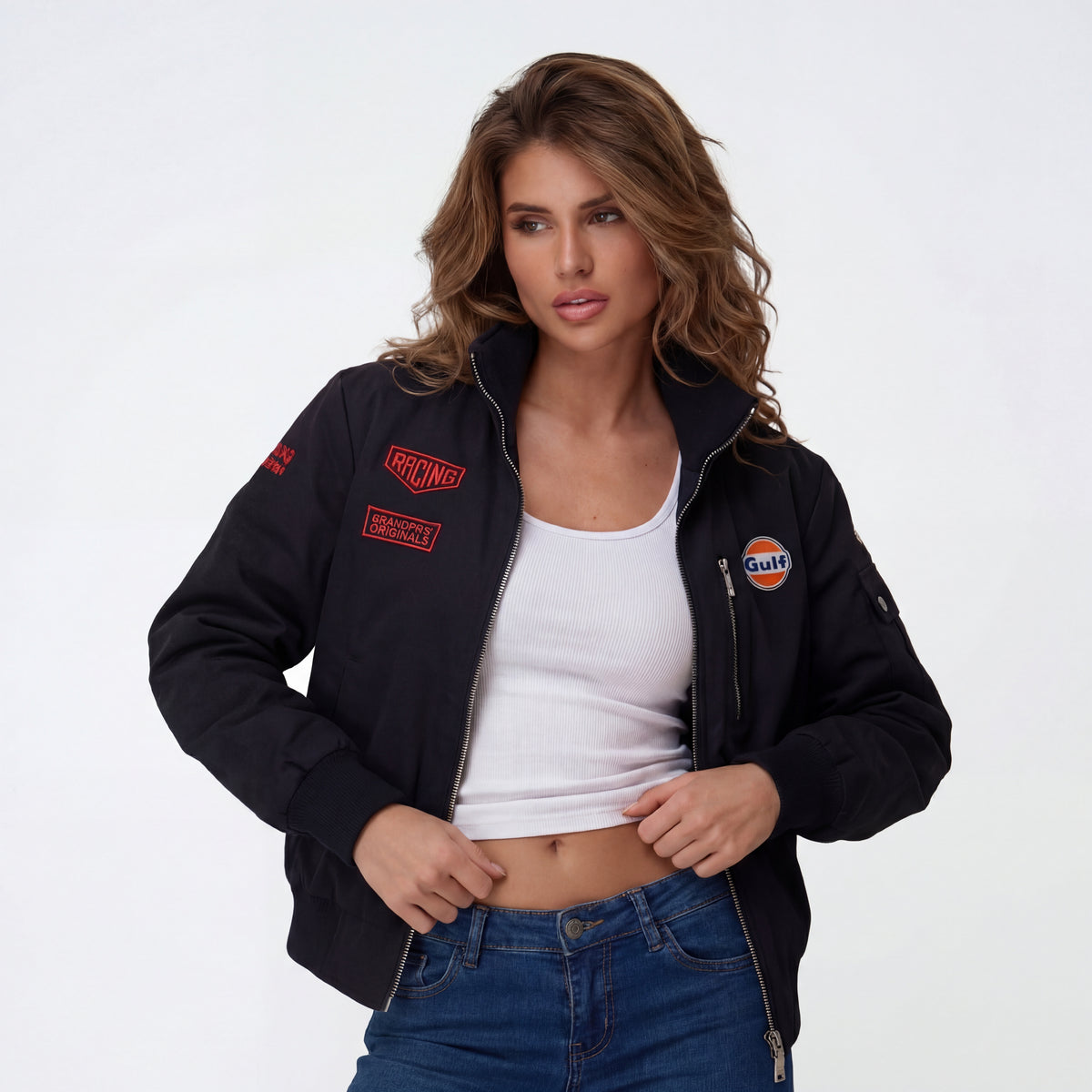 Sebring Lady Racer Jacket in Black