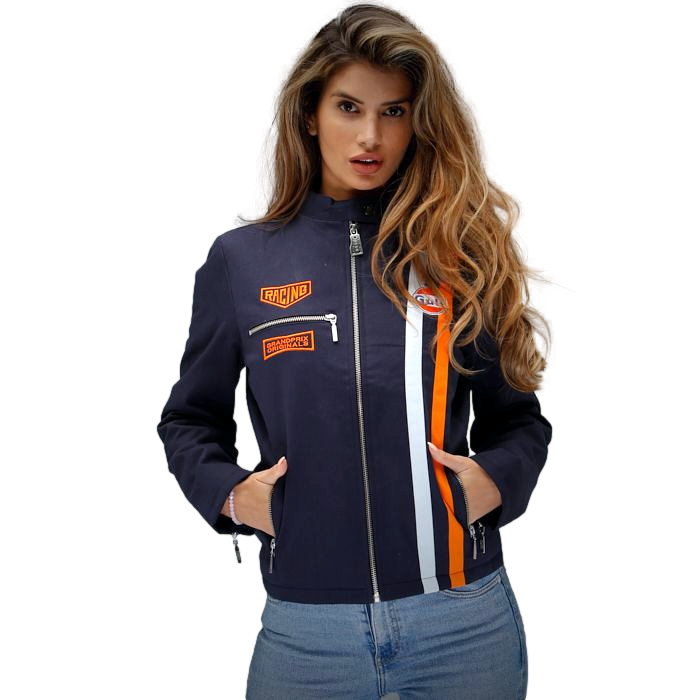 Women's Gulf Roadmaster Jacket in Navy