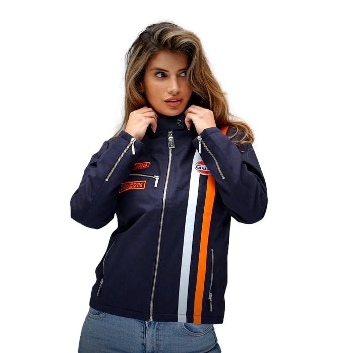 Women's Gulf Roadmaster Jacket in Navy