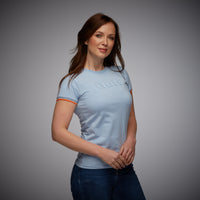 **NEW** Women's Gulf 3D T-Shirt in Light Blue