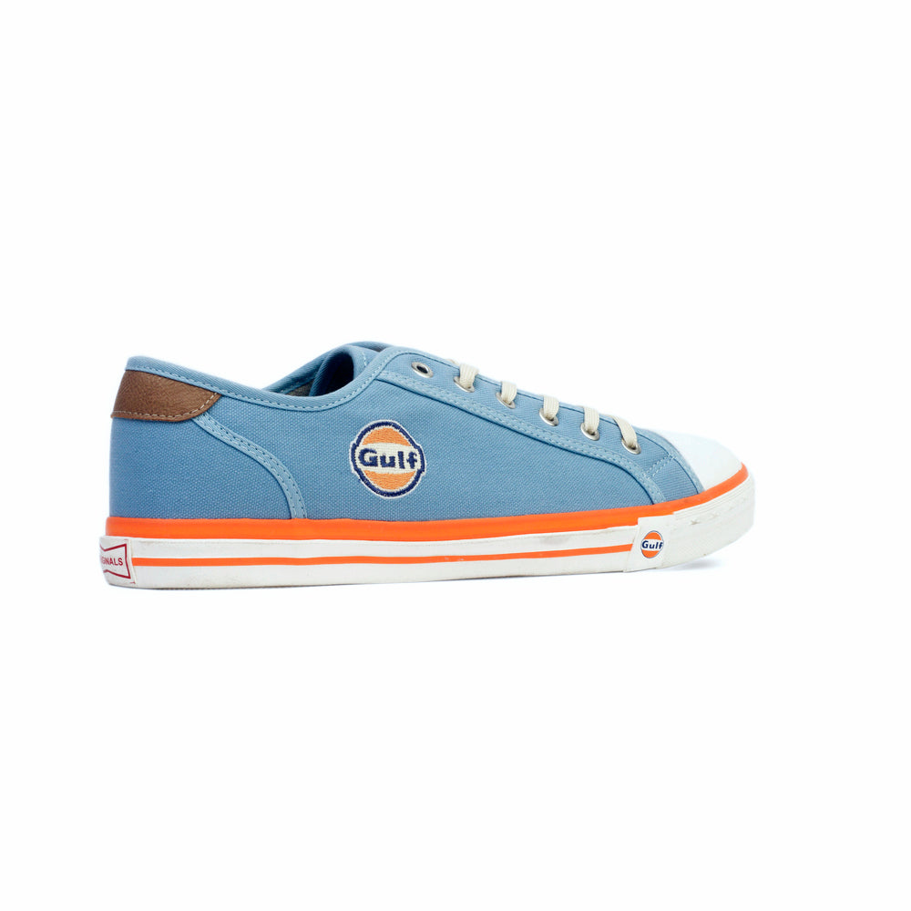 Mens blue canvas sneakers deals