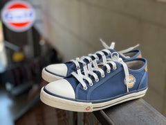 Men's Gulf Low-Top Canvas Sneakers in Navy