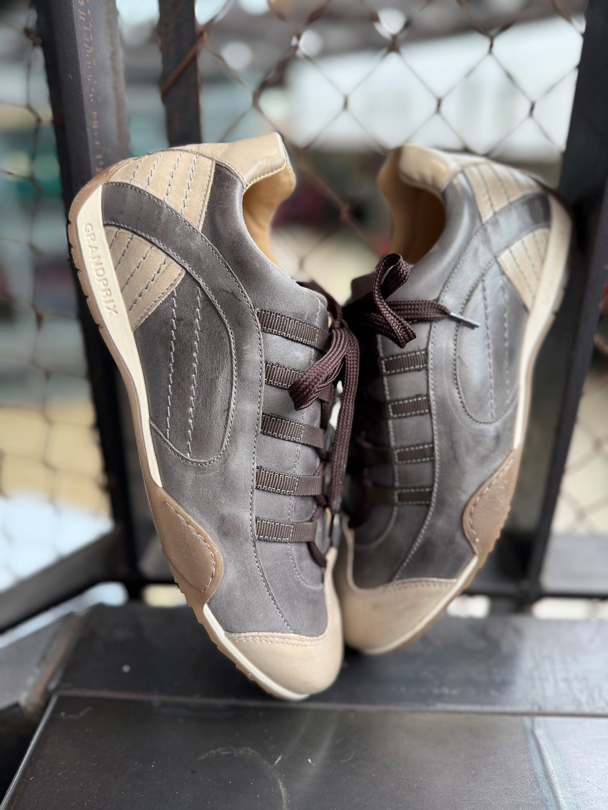 Men's GrandPrix Sneaker in Due Grigio