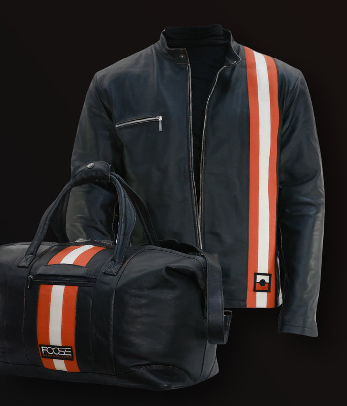 Foose Performance × GrandPrix Originals – Vintage Leather Jacket