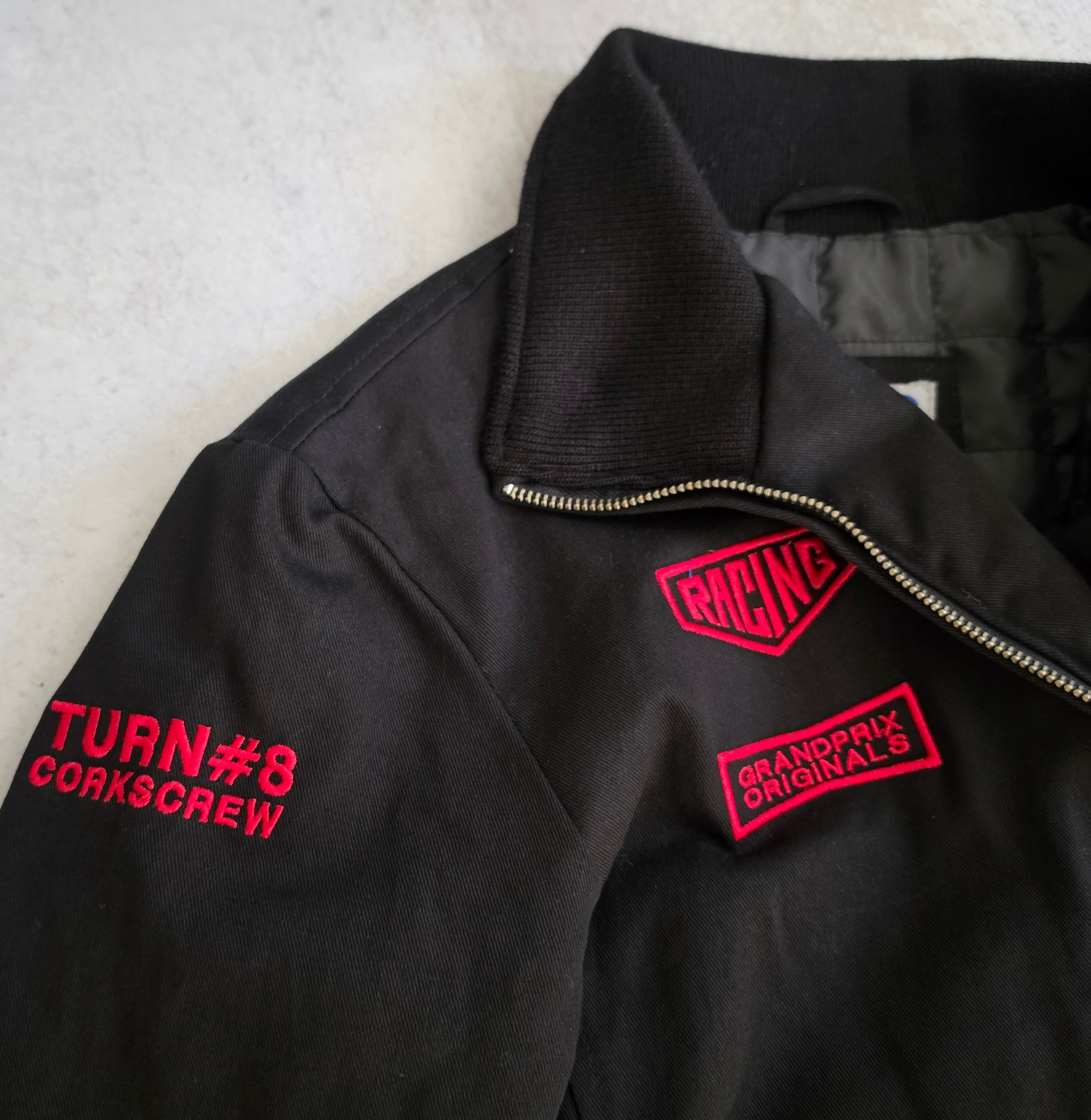 Gulf Sebring Lady Racer Jacket in Black – GrandPrix Originals USA