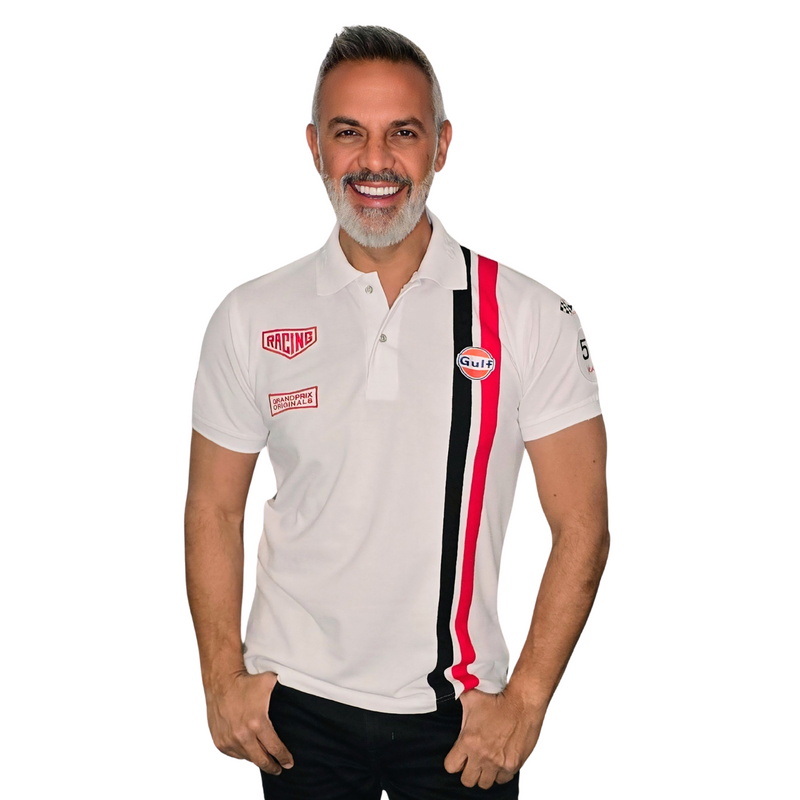 ***NEW*** Gulf Roadmaster Polo in White