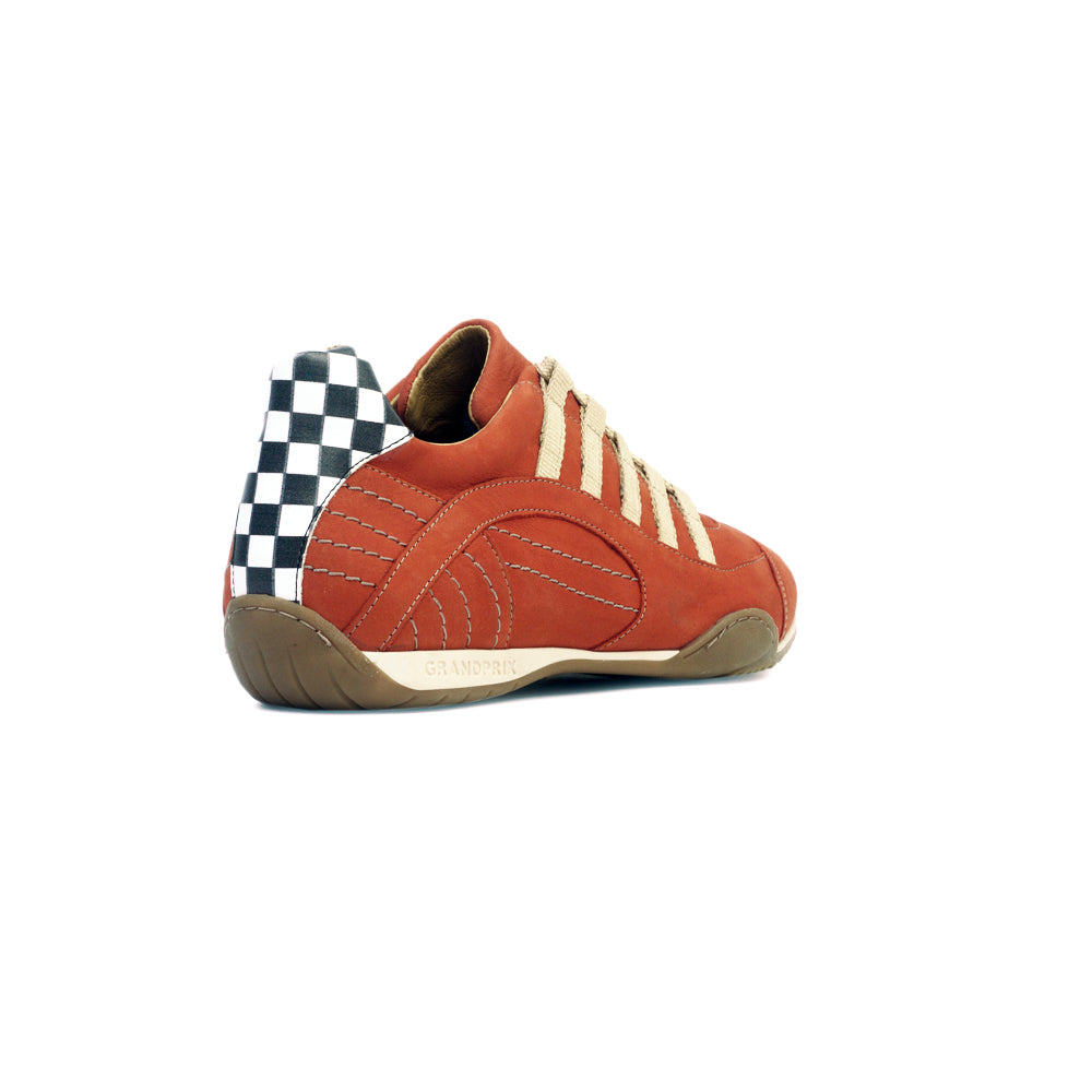 Women's Racing Sneaker in Vintage Orange