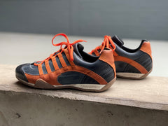 Men's GrandPrix Sneaker in Monza 2.0 (Navy and Orange)