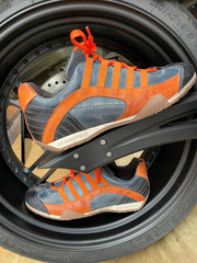 Men's GrandPrix Sneaker in Monza 2.0 (Navy and Orange)