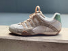 Men's GrandPrix Sneaker in Torino (Soft White, Taupe, and Green)