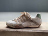 Men's GrandPrix Sneaker in Torino (Soft White, Taupe, and Green)