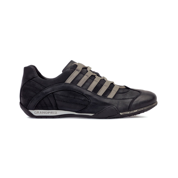 Men's GrandPrix Sneaker in Asphalt (Black and Gray)