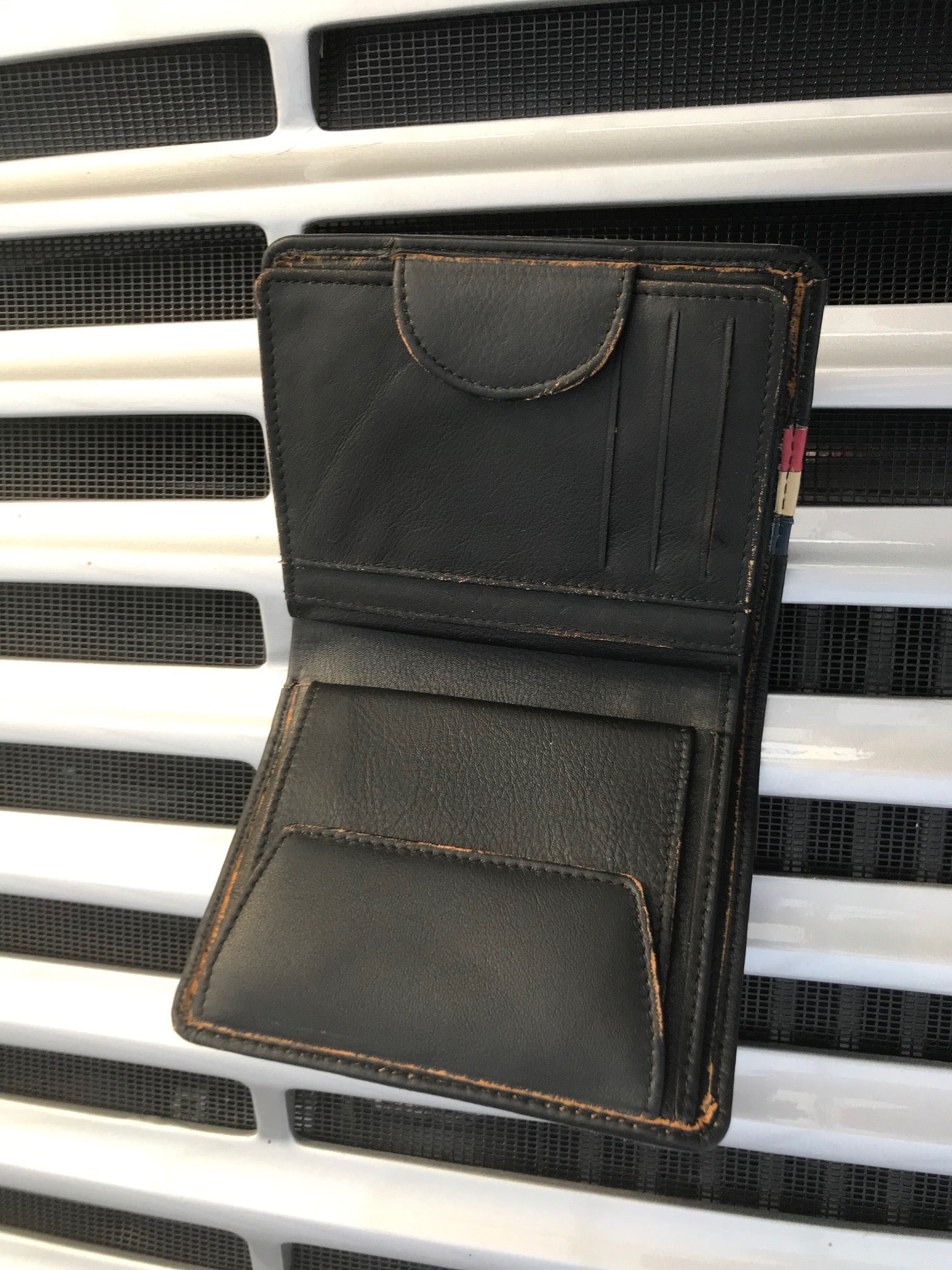 Vintage Leather Wallet – GrandPrix Originals USA