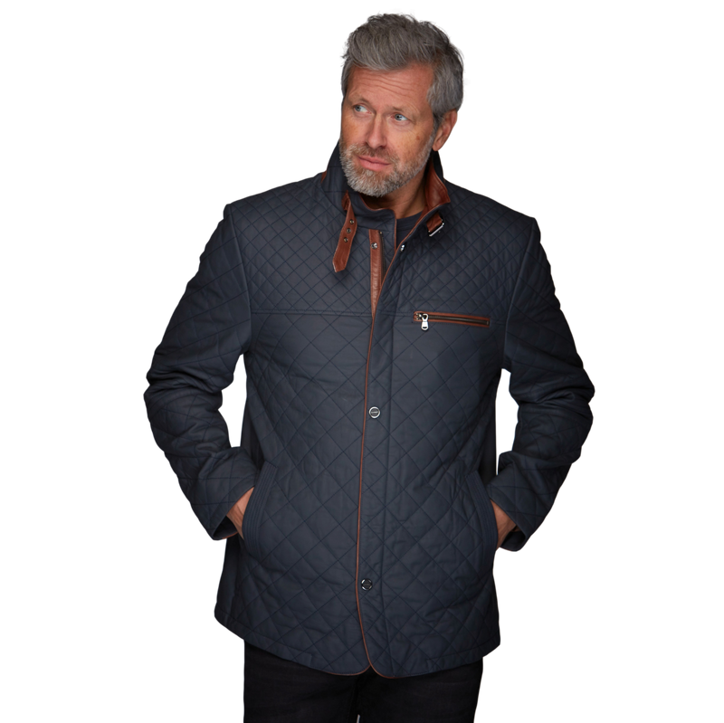 Men’s Sento Jacket in Indigo - GrandPrix Originals USA