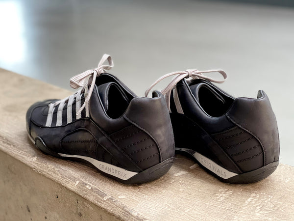 Men's GrandPrix Sneaker in Asphalt (Black and Gray)