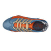 Men's Racing Sneaker in Ice Blue (Light Blue and Orange)