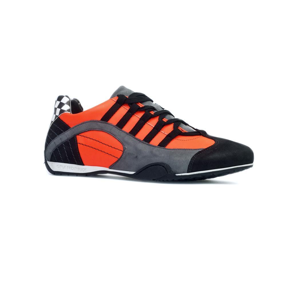 Men's Racing Sneaker in Electric Tri-Colore (Bright Orange, and | GrandPrix Originals USA